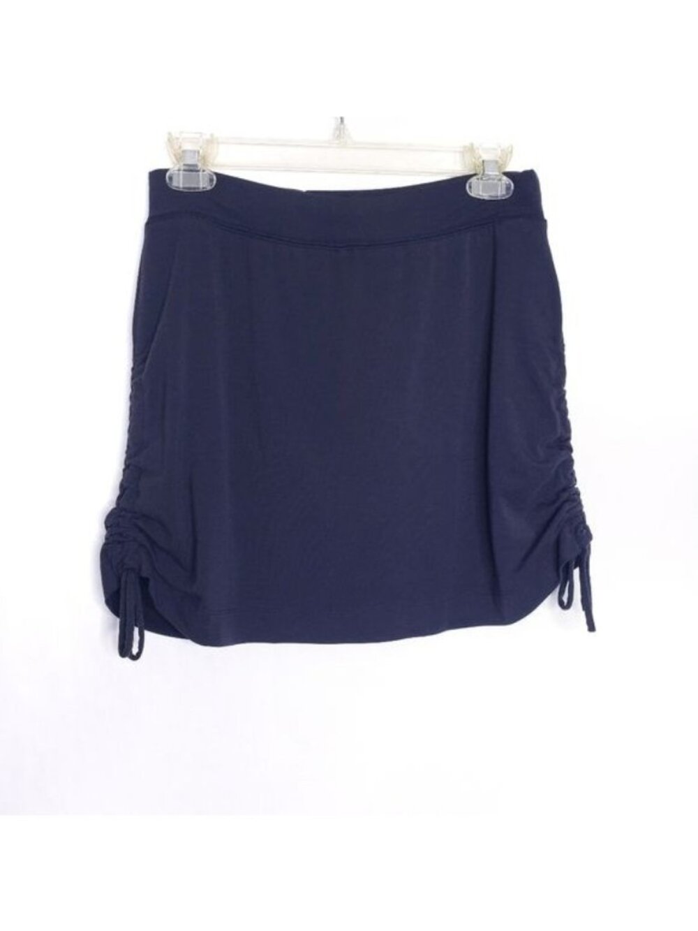 Horny Toad Charcoal Gray Seahorse Skort Cinched Mini Skirt Women's Size XS